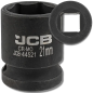 JCB Nasadka udarowa 1/2" 21mm 6-kątna Cr-Mo KLUCZ nasadowy JCB Nasadka udarowa 1/2" 21mm 6-kątna Cr-Mo KLUCZ nasadowy