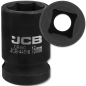 JCB Nasadka udarowa 1/2" 16mm 6-kątna Cr-Mo KLUCZ nasadowy