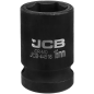 JCB Nasadka udarowa 1/2" 16mm 6-kątna Cr-Mo KLUCZ nasadowy