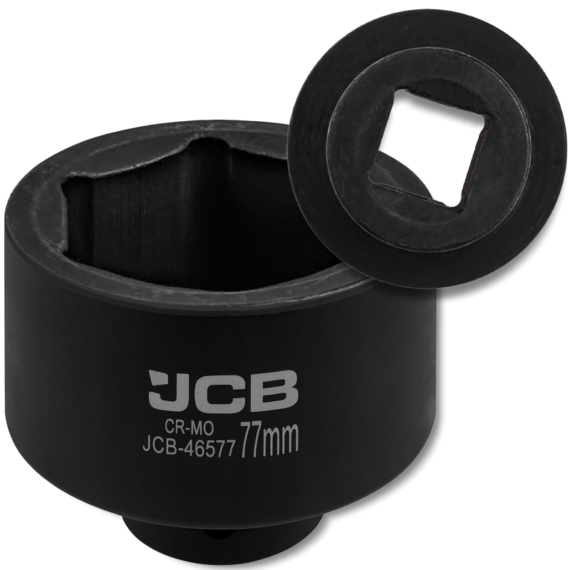 JCB Nasadka udarowa 3/4" 77mm 6-kątna Cr-Mo KLUCZ nasadowy JCB Nasadka udarowa 3/4" 77mm 6-kątna Cr-Mo KLUCZ nasadowy