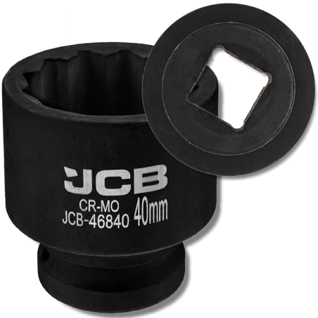 JCB Nasadka udarowa 3/4" 40mm 12-kątna Cr-Mo KLUCZ nasadowy