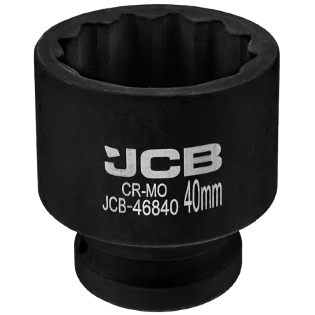 JCB Nasadka udarowa 3/4" 40mm 12-kątna Cr-Mo KLUCZ nasadowy