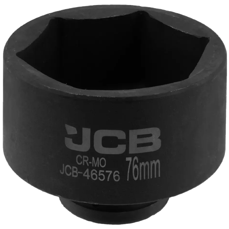 JCB Nasadka udarowa 3/4" 76mm 6-kątna Cr-Mo KLUCZ nasadowy