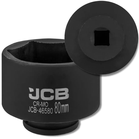 JCB Nasadka udarowa 3/4" 80mm 6-kątna Cr-Mo KLUCZ nasadowy