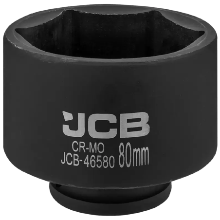JCB Nasadka udarowa 3/4" 80mm 6-kątna Cr-Mo KLUCZ nasadowy