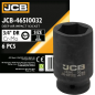 JCB NASADKA udarowa GŁĘBOKA 3/4" Cr-Mo 6-kątna 32mm