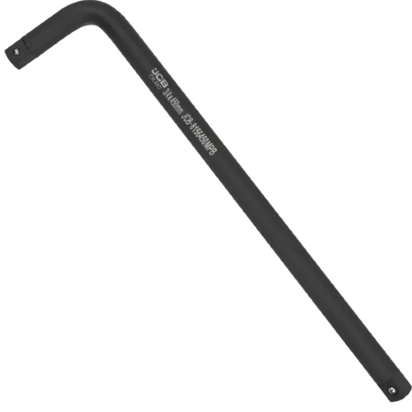 JCB Pokrętło UDAROWE typu L długość 450mm 3/4" Cr-Mo FAJKA klucz FAJKOWY