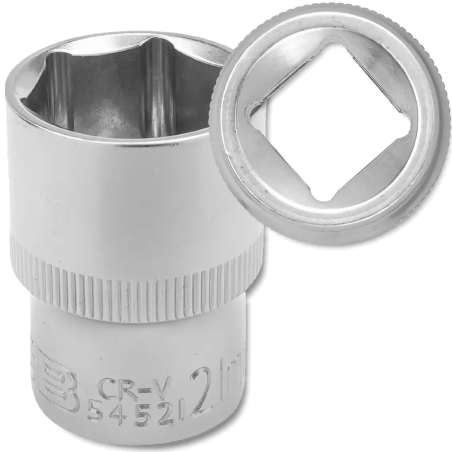JCB Nasadka 1/2" 21mm 6-kątna Cr-V KLUCZ nasadowy