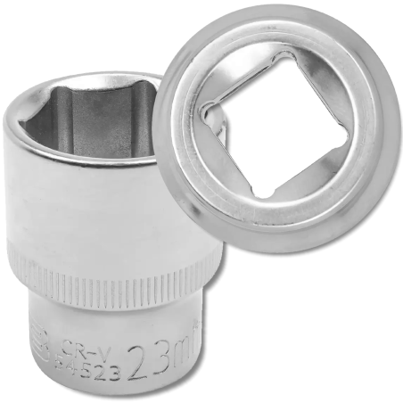 JCB Nasadka 1/2" 23mm 6-kątna Cr-V KLUCZ nasadowy