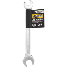 JCB Klucz PŁASKI CR-V 8-10mm DWUSTRONNY mocny SOLIDNY standard