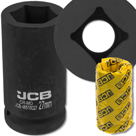 JCB NASADKA udarowa GŁĘBOKA 3/4" Cr-Mo 6-kątna 27mm