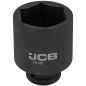 JCB NASADKA udarowa GŁĘBOKA 3/4" Cr-Mo 6-kątna 64mm JCB NASADKA udarowa GŁĘBOKA 3/4" Cr-Mo 6-kątna 64mm