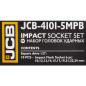 JCB Zestaw NASADEK udarowych 1/2" Cr-Mo 6-kątnych 10 ELEMENTÓW 10-24mm JCB Zestaw NASADEK udarowych 1/2" Cr-Mo 6-kątnych 10 ELEMENTÓW 10-24mm
