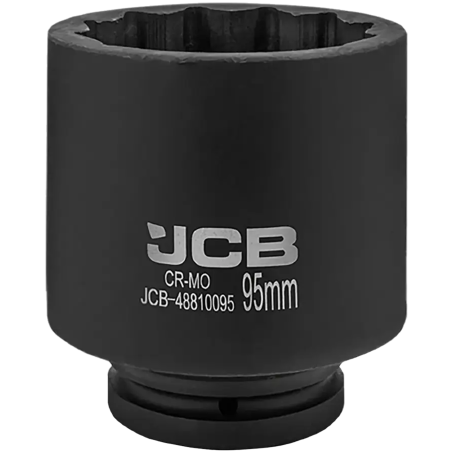 JCB Nasadka UDAROWA głęboka 1" 95mm 12-kątna Cr-Mo KLUCZ nasadowy