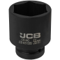 JCB Nasadka UDAROWA głęboka 1" 56mm 6-kątna Cr-Mo KLUCZ nasadowy JCB Nasadka UDAROWA głęboka 1" 56mm 6-kątna Cr-Mo KLUCZ nasadowy