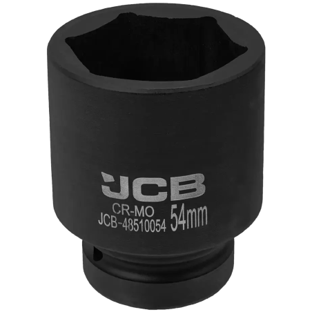 JCB Nasadka UDAROWA głęboka 1" 54mm 6-kątna Cr-Mo KLUCZ nasadowy