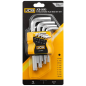 JCB Zestaw KLUCZY IMBUS 9 ELEMENTÓW 1.5-10mm typu L Cr-V HEX JCB Zestaw KLUCZY IMBUS 9 ELEMENTÓW 1.5-10mm typu L Cr-V HEX