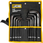 JCB Zestaw KLUCZY IMBUS 10 ELEMENTÓW na PŁACHCIE 6-22mm typu L Cr-V HEX JCB Zestaw KLUCZY IMBUS 10 ELEMENTÓW na PŁACHCIE 6-22mm typu L Cr-V HEX