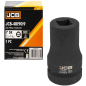 JCB Nasadka udarowa 1" 19mm NA KWADRAT 4-kątna Cr-Mo KLUCZ nasadowy JCB Nasadka udarowa 1" 19mm NA KWADRAT 4-kątna Cr-Mo KLUCZ nasadowy