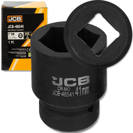 JCB Nasadka udarowa 1" 41mm 6-kątna Cr-Mo KLUCZ nasadowy