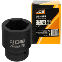 JCB Nasadka udarowa 1" 41mm 6-kątna Cr-Mo KLUCZ nasadowy