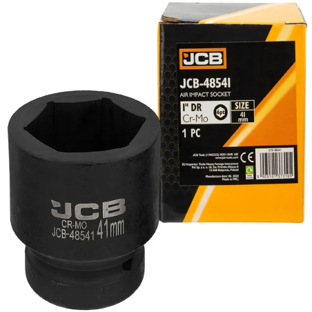 JCB Nasadka udarowa 1" 41mm 6-kątna Cr-Mo KLUCZ nasadowy