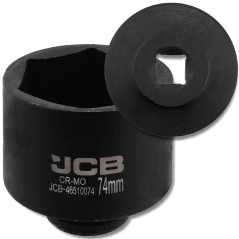 JCB NASADKA udarowa GŁĘBOKA 3/4" Cr-Mo 6-kątna 74mm KLUCZ nasadowy