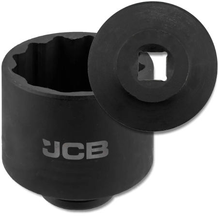JCB NASADKA udarowa GŁĘBOKA 3/4" Cr-Mo 12-kątna 70mm KLUCZ NASADOWY