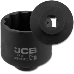 JCB NASADKA udarowa GŁĘBOKA 3/4" Cr-Mo 12-kątna 72mm KLUCZ NASADOWY