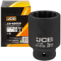 JCB NASADKA udarowa GŁĘBOKA 3/4" Cr-Mo 12-kątna 38mm KLUCZ NASADOWY