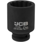 JCB NASADKA udarowa GŁĘBOKA 3/4" Cr-Mo 12-kątna 42mm KLUCZ NASADOWY