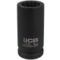 JCB NASADKA udarowa GŁĘBOKA 3/4" Cr-Mo 12-kątna 25mm KLUCZ NASADOWY JCB NASADKA udarowa GŁĘBOKA 3/4" Cr-Mo 12-kątna 25mm KLUCZ NASADOWY