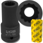 JCB NASADKA udarowa GŁĘBOKA 3/4" Cr-Mo 12-kątna 18mm KLUCZ NASADOWY JCB NASADKA udarowa GŁĘBOKA 3/4" Cr-Mo 12-kątna 18mm KLUCZ NASADOWY