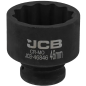 JCB Nasadka udarowa 3/4" 46mm 12-kątna Cr-Mo KLUCZ nasadowy