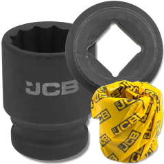 JCB Nasadka udarowa 3/4" 33mm 12-kątna Cr-Mo KLUCZ nasadowy
