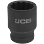 JCB Nasadka udarowa 3/4" 33mm 12-kątna Cr-Mo KLUCZ nasadowy JCB Nasadka udarowa 3/4" 33mm 12-kątna Cr-Mo KLUCZ nasadowy