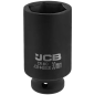 JCB NASADKA udarowa GŁĘBOKA 1/2" Cr-Mo 6-kątna 30mm KLUCZ NASADOWY