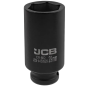 JCB NASADKA udarowa GŁĘBOKA 1/2" Cr-Mo 6-kątna 29mm KLUCZ NASADOWY