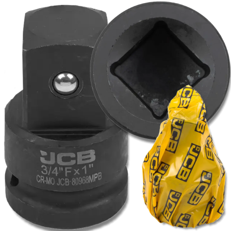 JCB Adapter udarowy Cr-Mo 3/4"(F) x 1"(M) KWADRAT