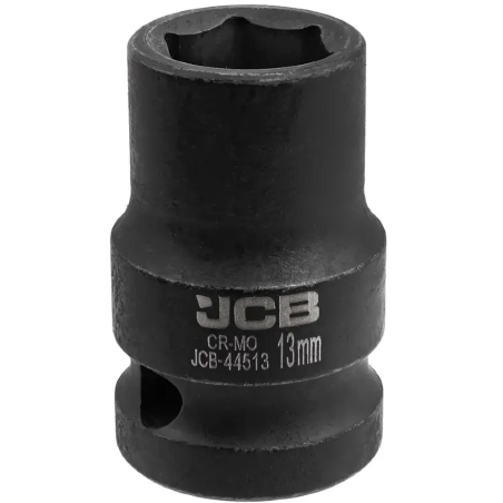JCB Nasadka udarowa 1/2" 13mm 6-kątna Cr-Mo KLUCZ nasadowy