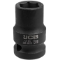JCB Nasadka udarowa 1/2" 13mm 6-kątna Cr-Mo KLUCZ nasadowy JCB Nasadka udarowa 1/2" 13mm 6-kątna Cr-Mo KLUCZ nasadowy