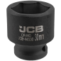 JCB Nasadka udarowa 1/2" 30mm 6-kątna Cr-Mo KLUCZ nasadowy