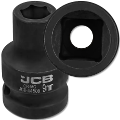 JCB Nasadka udarowa 1/2" 9 mm 6-kątna Cr-Mo KLUCZ nasadowy