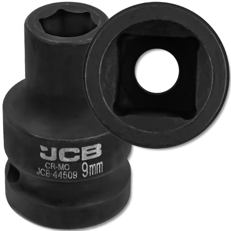 JCB Nasadka udarowa 1/2" 9 mm 6-kątna Cr-Mo KLUCZ nasadowy