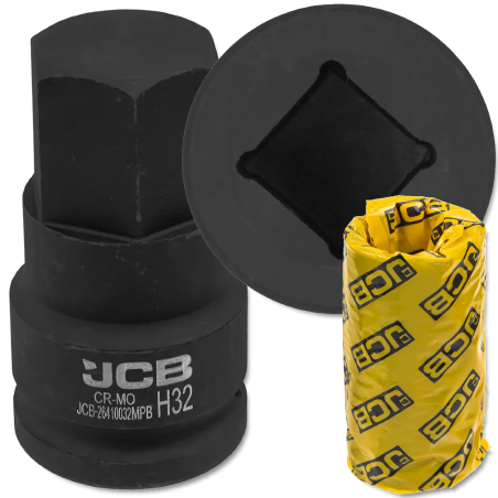 JCB Nasadka BIT udarowa 3/4" 32mm 6-kątna Cr-Mo KLUCZ nasadowy