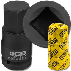 JCB Nasadka BIT udarowa 3/4" 29mm 6-kątna Cr-Mo KLUCZ nasadowy