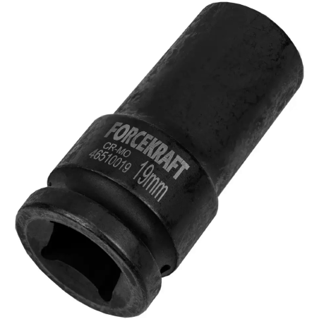 FORCEKRAFT Nasadka udarowa GŁĘBOKA 3/4" 19mm 6-kątna KLUCZ NASADOWY