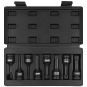 FORCEKRAFT Zestaw NASADEK bitów 1/2" 8 ELEMENTÓW SPLINE CrMo STAL + WALIZKA