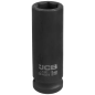 JCB NASADKA udarowa GŁĘBOKA 1/2" Cr-Mo 6-kątna 18mm KLUCZ NASADOWY