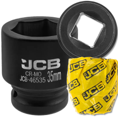 JCB Nasadka udarowa 3/4" 35mm 6-kątna Cr-Mo KLUCZ nasadowy